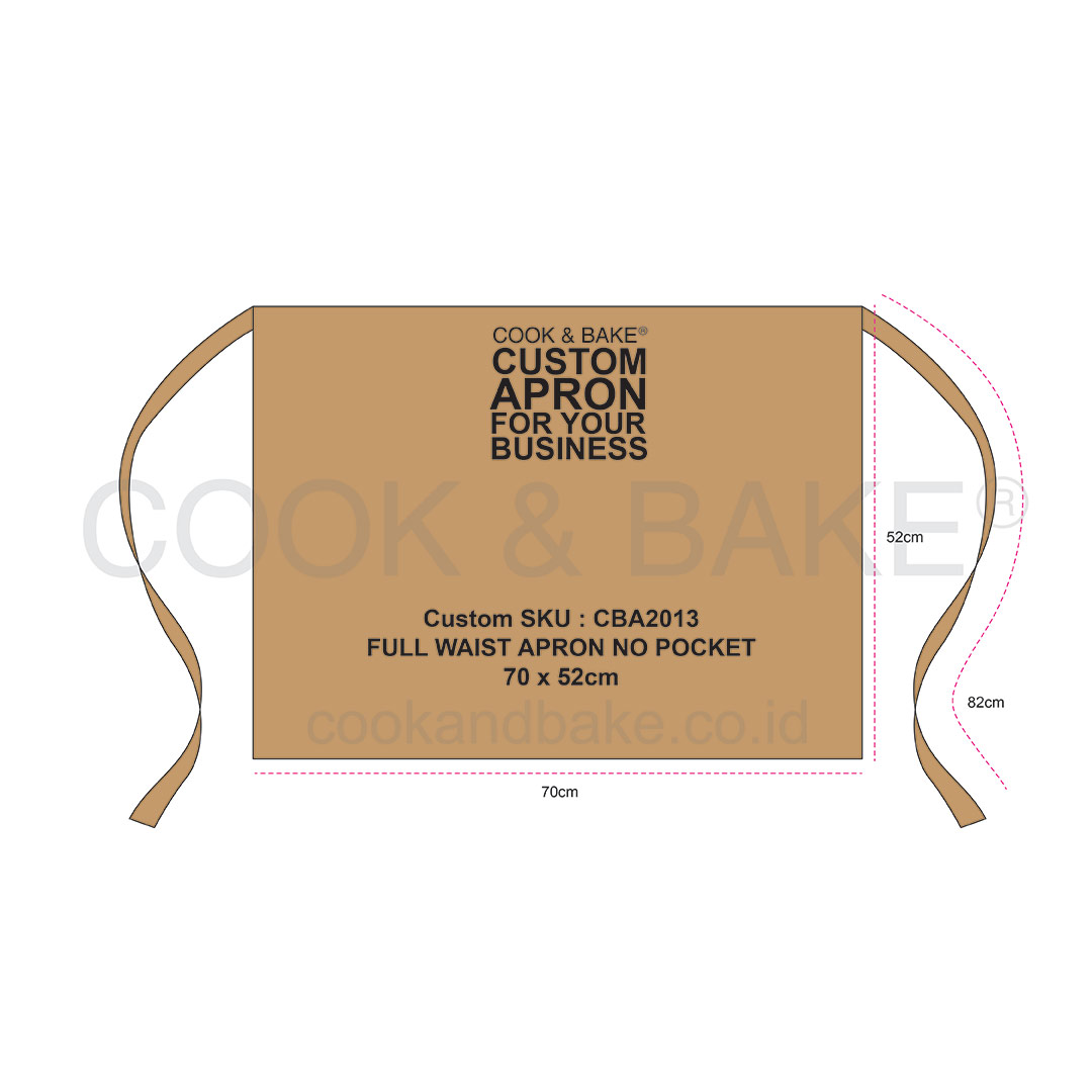 Custom Full Waist Apron